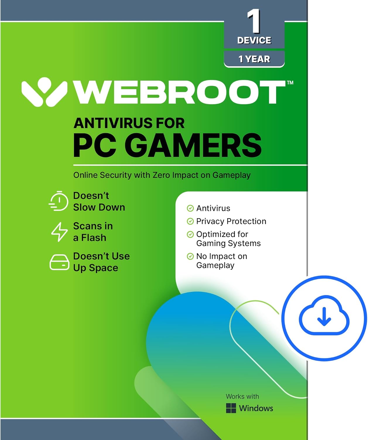 Webroot Antivirus for PC Gamers