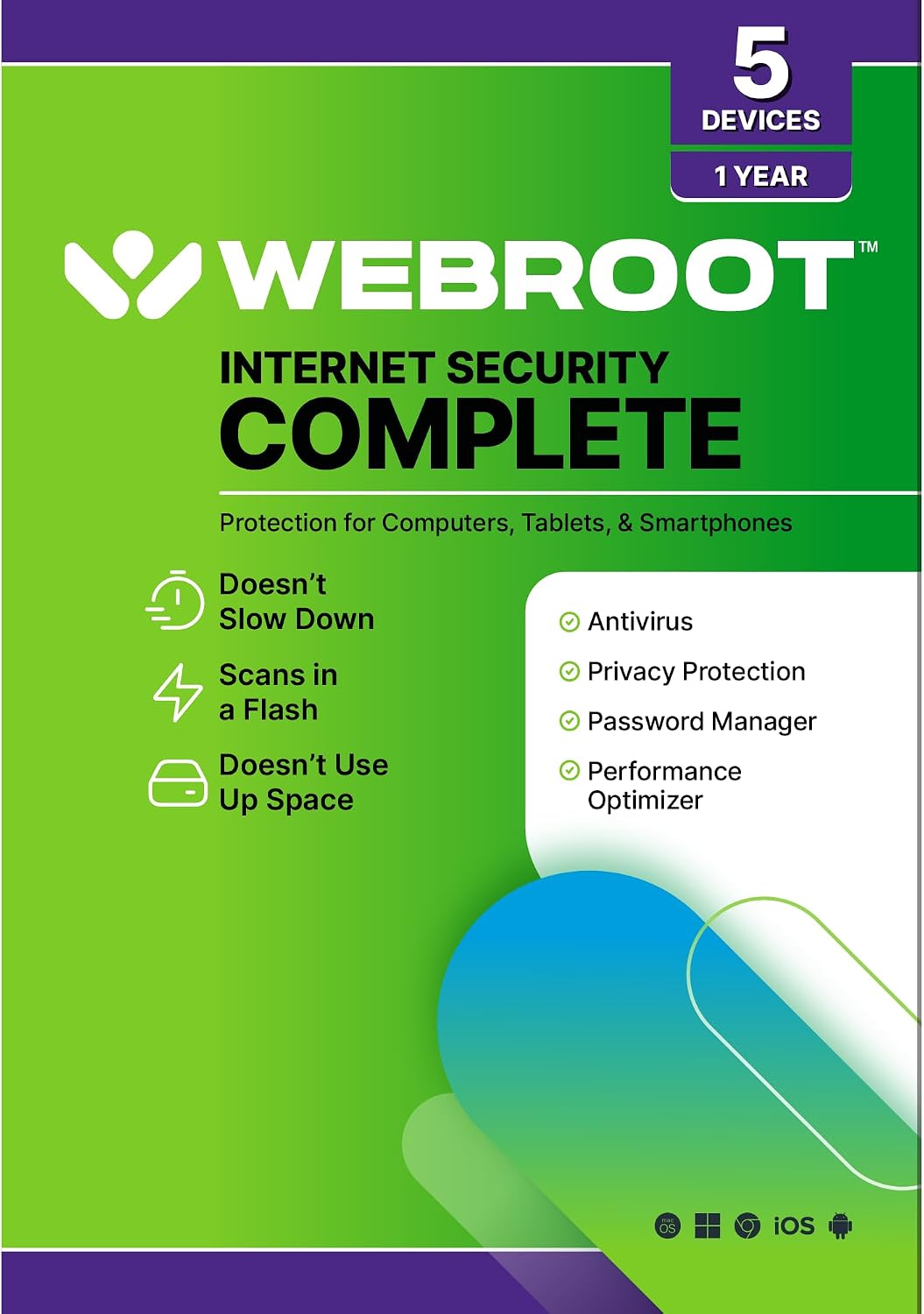 Webroot Internet Security Complete | 5 Devices
